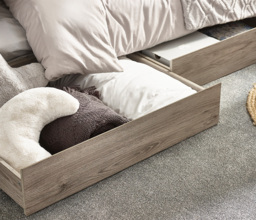 Tuscan - Single - Staircase Bunk Bed - Grey Oak - Wooden - 3ft - Happy Beds - thumbnail 6