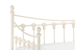 Versailles - Single - Guest Day Bed - White - Metal - 3ft - Happy Beds - thumbnail 9