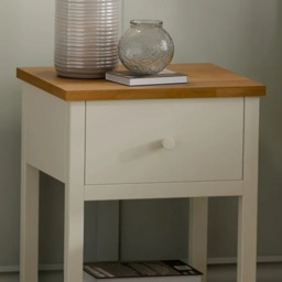 Coxmoor 1-Drawer Bedside Table - Oak - Wooden - Happy Beds - thumbnail 3