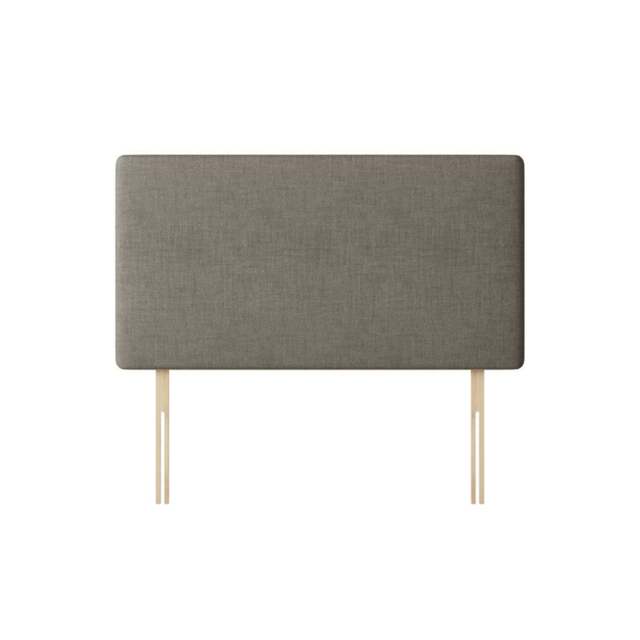 Cornell - King Size - Plain Headboard - Dark Grey - Fabric - 5ft - Happy Beds - image 1