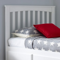 Quest - Single - Storage Bed 3 Drawers - White - Wooden - 3ft - Happy Beds - thumbnail 2