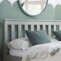 Denver - King Size - Grey - Solid Pine Wood - 5ft - Happy Beds - thumbnail 3
