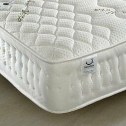 Aloe Vera 1500 Pocket Sprung Memory and Reflex Foam Mattress - 3ft Single (90 x 190 cm)