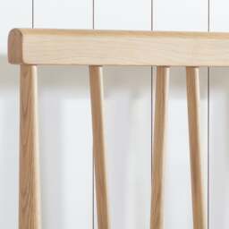 Rome - Double - Low Foot-End Bed - Oak - Wooden - 4ft6 - Happy Beds - thumbnail 3