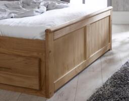 Mission - Single - Storage Bed - Drawers - Waxed Pine - Wooden - 3ft - Happy Beds - thumbnail 7
