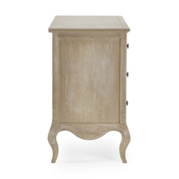 Camille - 6 Drawer Chest of Drawers - Oak - Wooden - Happy Beds - thumbnail 5