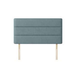 Cornell - Small Single - Lined Headboard - Duck Egg Blue - Fabric - 2ft6 - Happy Beds