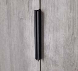 Bali – 2-Door 1-Drawer Combination Wardrobe – Grey Oak – Wooden - Happy Beds - thumbnail 3