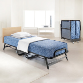 Jay-Be Small Single - Crown Windermere Folding Guest Bed with Waterproof Deep Sprung Mattress - 2ft6 - Happy Beds