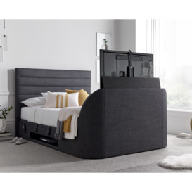 Appleby - Super King Size - Ottoman Storage Bed - Slate Grey - 6ft - Happy Beds