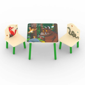The Gruffalo Table and 2 Chairs offers a place for your little one to play, read or draw. Features a digitally printed tabletop and chairs shop now.