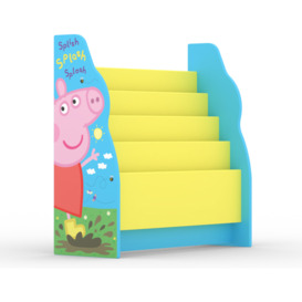Peppa Pig – Sling Bookcase - Multi-Coloured – Fabric/Wood