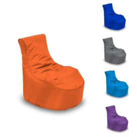Bonkers - Kicky Bean Bag - Orange - Fabric - Happy Beds