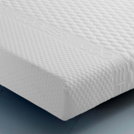 Deluxe Memory and Recon Foam Spring Rolled Mattress - Single - Medium to Firm - Anti Allergy - 3ft (90 x 190 cm) - Happy Beds