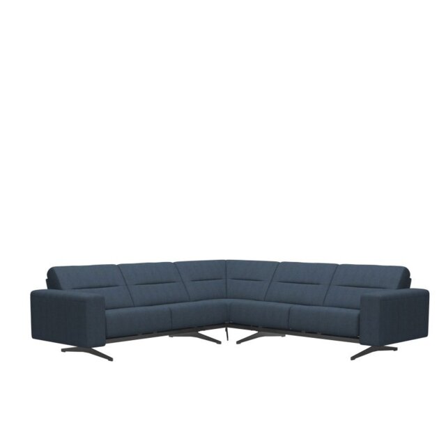 Stella Corner Group, 2 Seats LHF, 2 Seats RHF, with Upholstered Arms in Fabric - S1