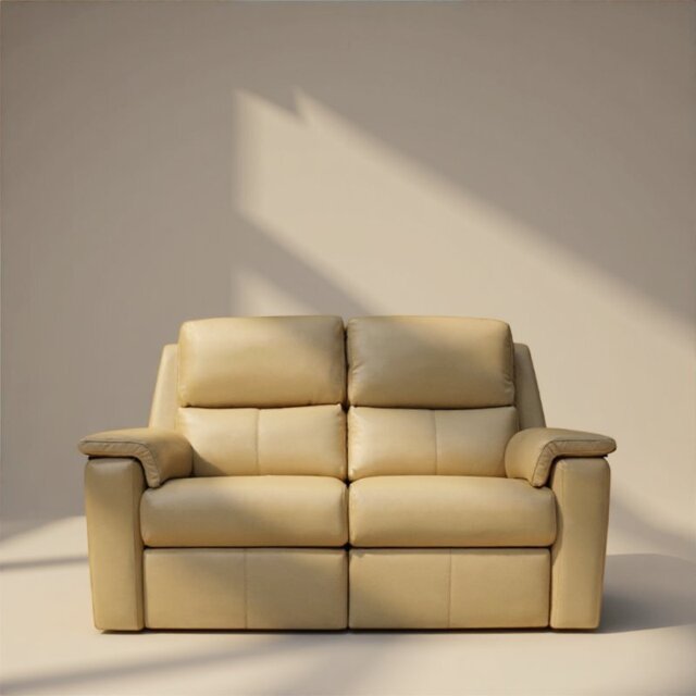 Harper Small 2 Seater Sofa in Leather - Grade L