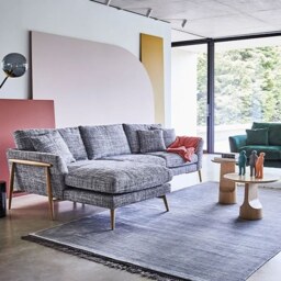Ercol Forli Corner Chaise LHF in Fabric - Edit Collection