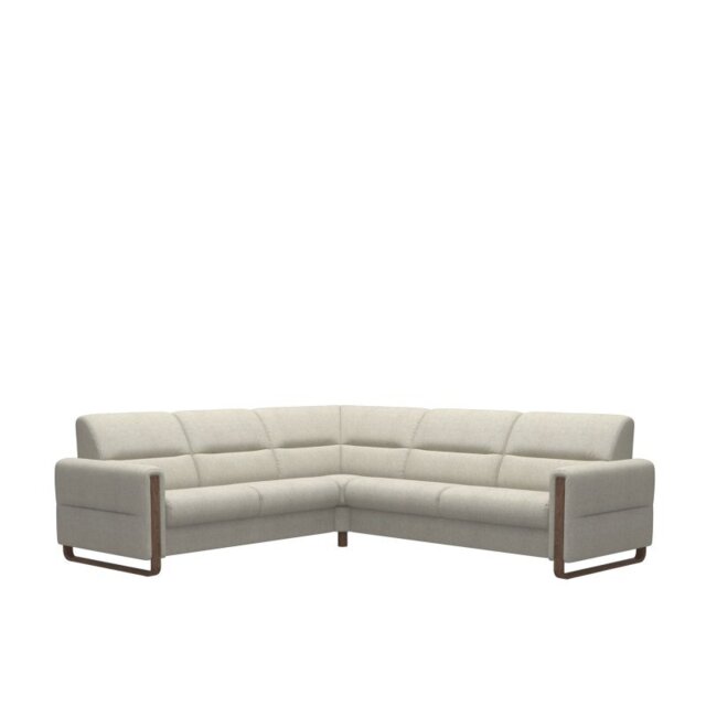 Fiona Corner Group, 2 Seats LHF, 2.5 Seats RHF, with Wood Arms in Fabric