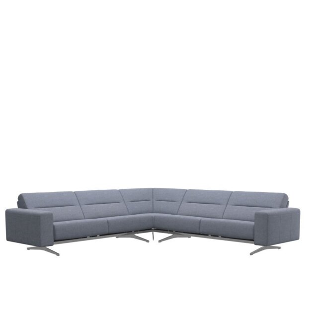 Stella Corner Group, 2.5 Seats LHF, 2.5 Seats RHF, with Upholstered Arms in Fabric - S1