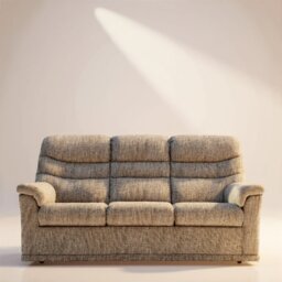 Malvern 3 Seater 3 Cushion Sofa in Fabric - Grade B
