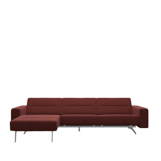 Stella 2.5 Seater with Large Longseat LHF, with Upholstered Arms in Fabric - S1
