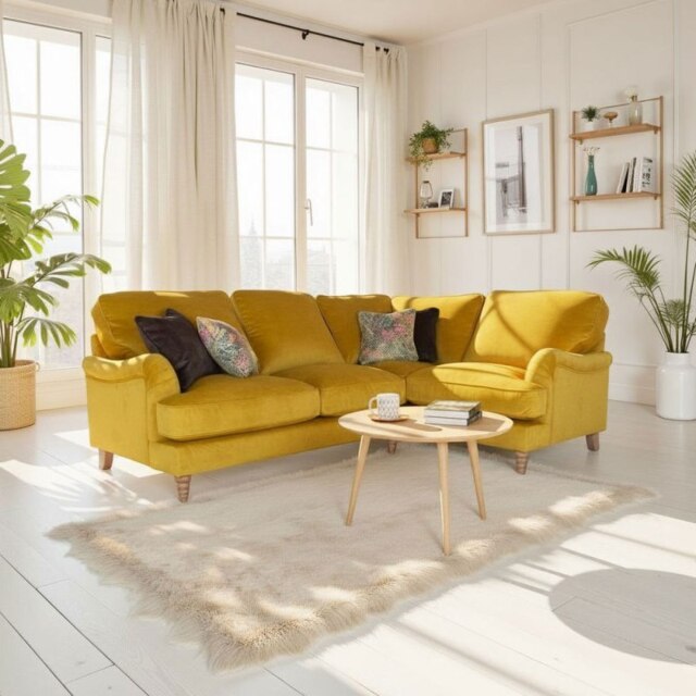 Dorchester Corner Sofa LH2R2C in Fabric - Grade B