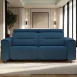 Emily 2 Seater Sofa with Wide Arms in Fabric
