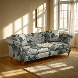 Bowmore Grand Sofa in Fabric - Harris Tweed