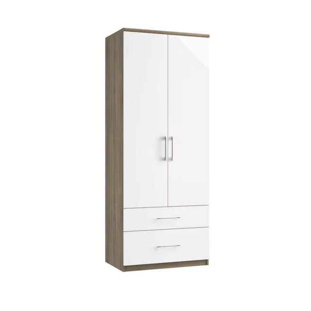Catania Double Robe TALL 2 Drawer Gents