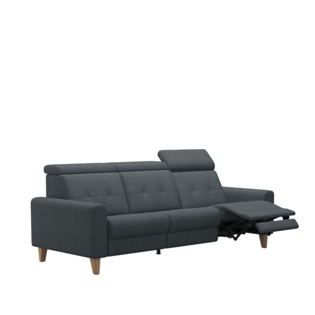 Anna A1 3 Seater Sofa 3 Power Recliner in Fabric