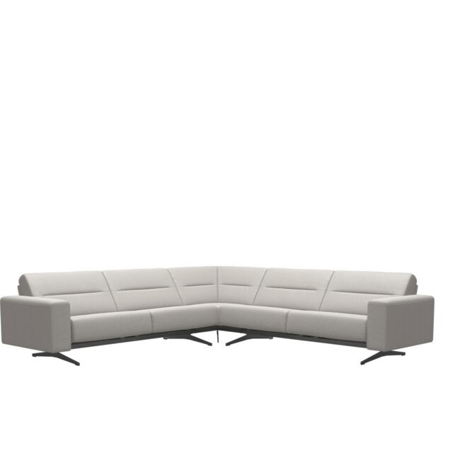 Stella Corner Group, 2.5 Seats LHF, 2.5 Seats RHF, with Upholstered Arms in Leather - S2 - Velaro