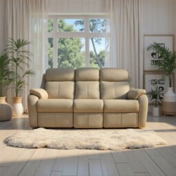 G Plan Kingsbury 3 Seater Sofa in Leather - Grade N