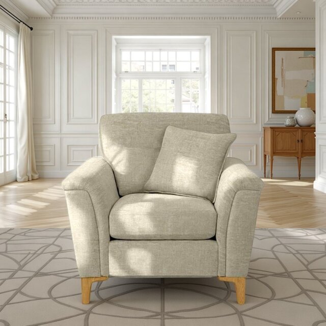 Ercol Sandford Motion Lounger Chair in Fabric - H