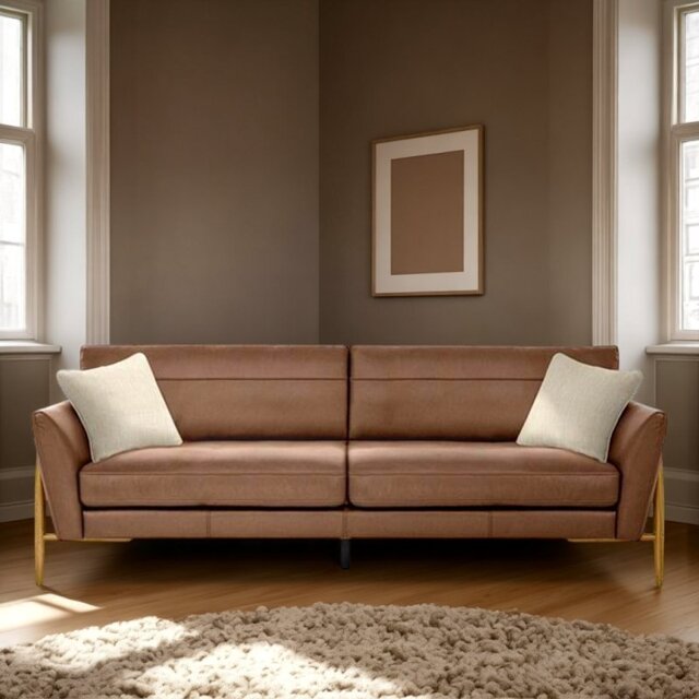 Ercol Forli Grand Sofa in Leather