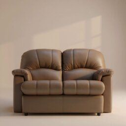 Chloe Small 2 Seater Sofa in Leather - Grade N