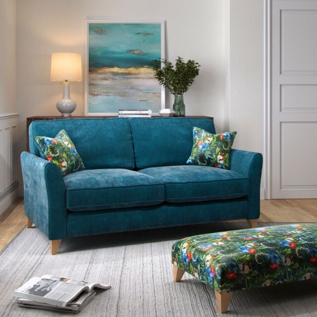 Tiffany 2 Seater Sofa in Fabric - Grade B