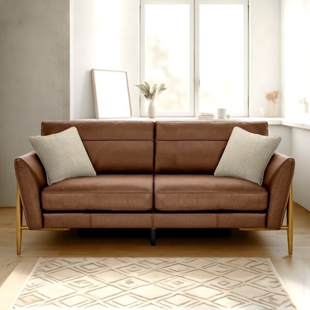 Ercol Forli Medium Sofa in Leather