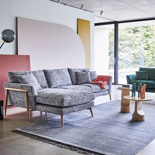 Ercol Forli Corner Chaise RHF in Fabric - Edit Collection