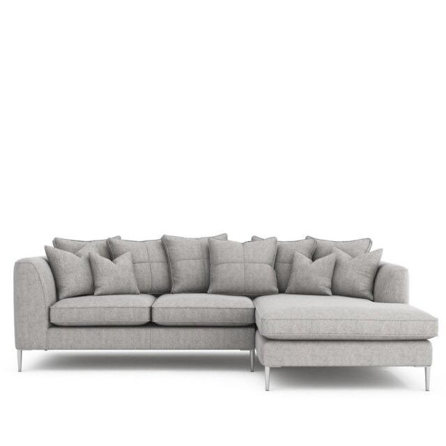 Sophia Small Chaise Sofa in Fabric - Standard Back - Left Hand Facing - Grade A