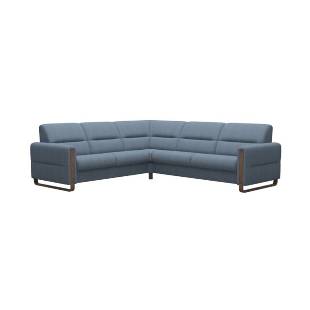 Fiona Corner Group, 2.5 Seats LHF, 2.5 Seats RHF, with Wood Arms in Fabric