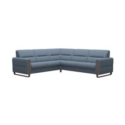 Fiona Corner Group, 2.5 Seats LHF, 2.5 Seats RHF, with Wood Arms in Fabric