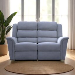 Colorado Double Power Recliner 2 Seater Sofa with USB Ports Leather - Leather