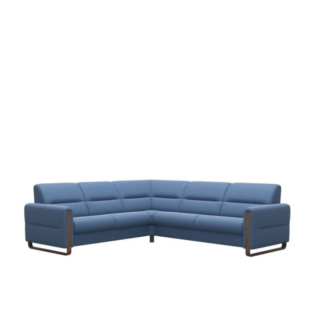 Fiona Corner Group, 2 Seats LHF, 2.5 Seats RHF, with Wood Arms in Leather - Velaro
