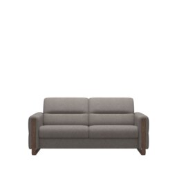 Fiona 2.5 Seater Sofa with Wood Arms in Fabric