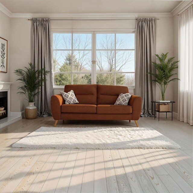 Arthur 3 Seater Sofa in Fabric - Grade A