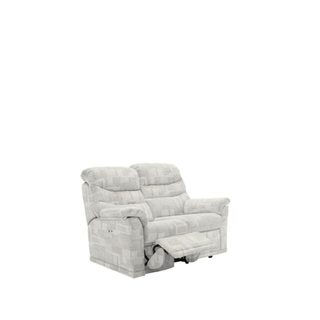 G Plan Malvern 2 Seater Recliner in Fabric - Left Hand Facing - Manual - Grade W