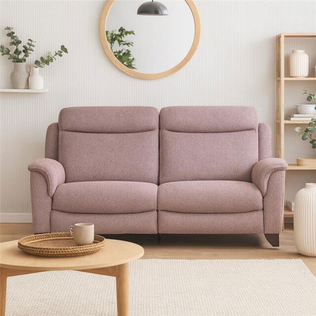 Manhattan 25 Large 2 Seater Sofa Static in Fabric - Without Heated Seat - Grade A