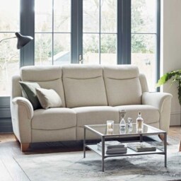 Manhattan 25 3 Seater Sofa Static in Fabric - Without Heated Seat - Grade A