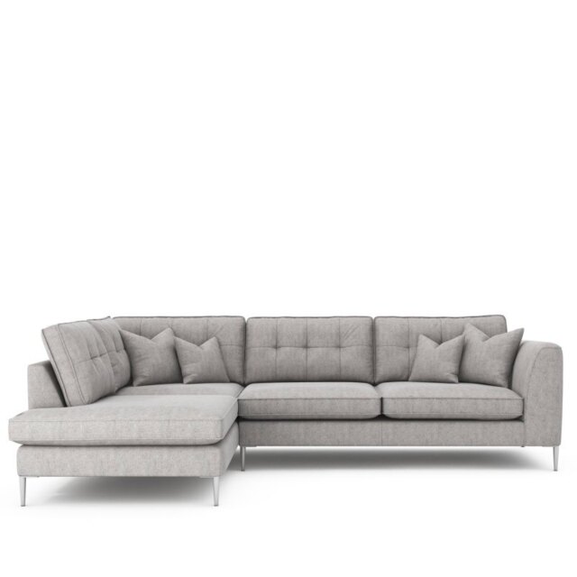 Sophia Large Corner Group in Fabric - Standard Back - Left Hand Facing - Grade A