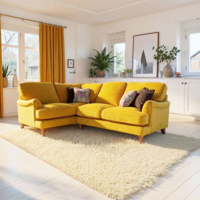 Dorchester Corner Sofa L2CRH2 in Fabric - Grade A